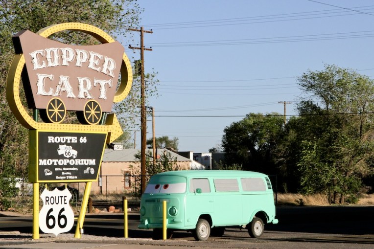 VW Bully in Seligman, Arizona